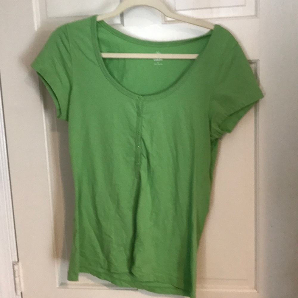 Caslon short sleeve scoop neck tee